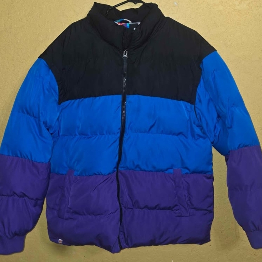 Lego Multicolor Pixel Pattern Jacket NWT - image 1